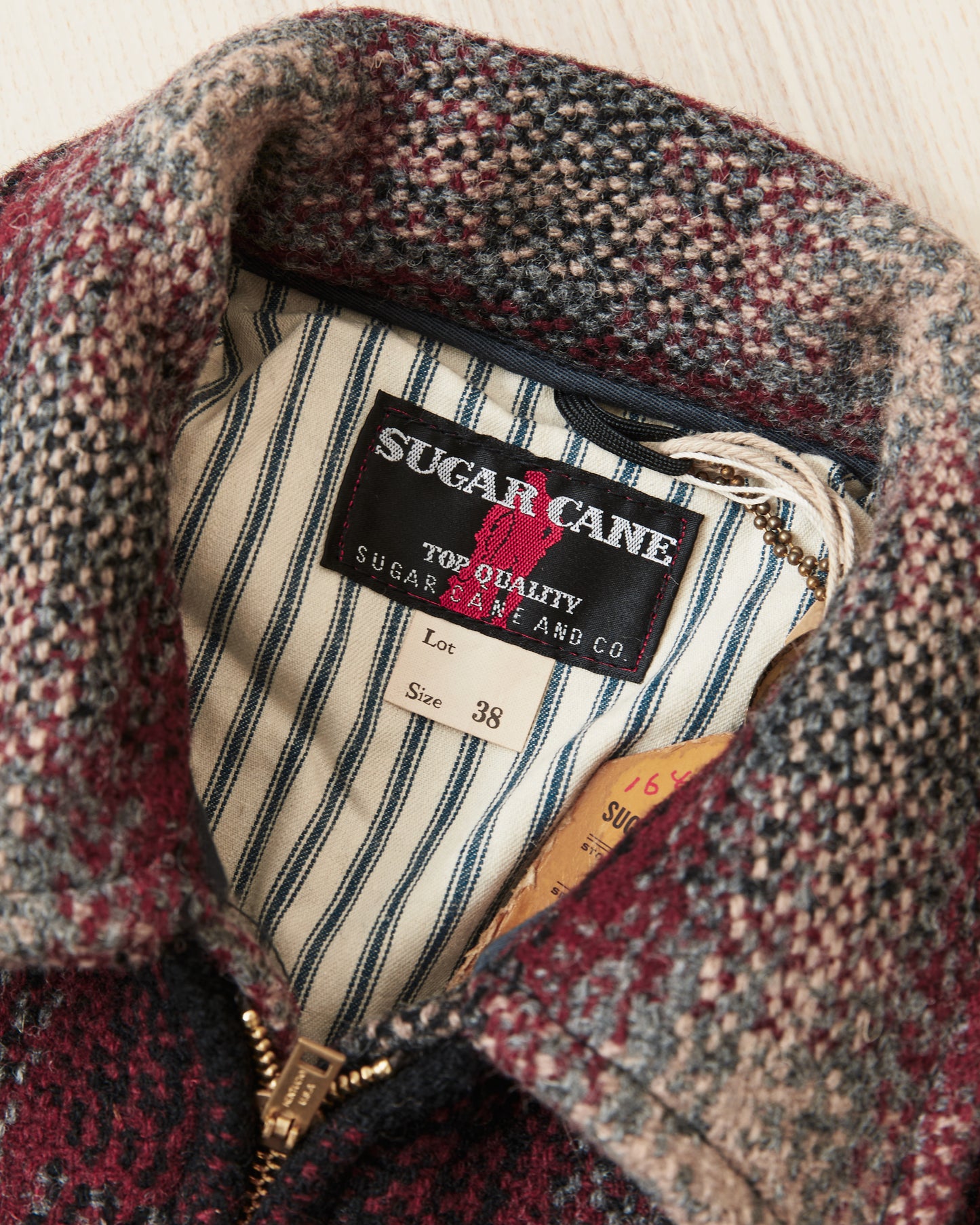 Sugar Cane & Co. SCSC15833 Fiction Romance 24.75oz Wool Plaid Sports Jacket