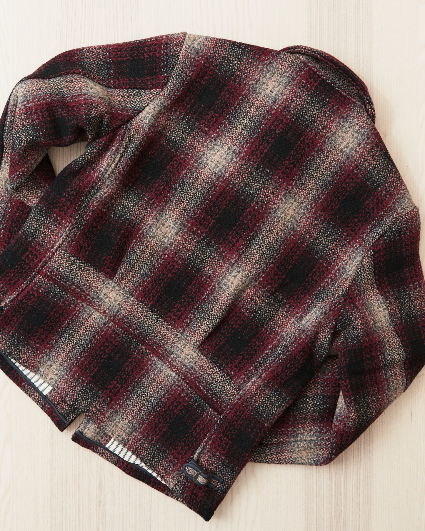 Sugar Cane & Co. SCSC15833 Fiction Romance 24.75oz Wool Plaid Sports Jacket