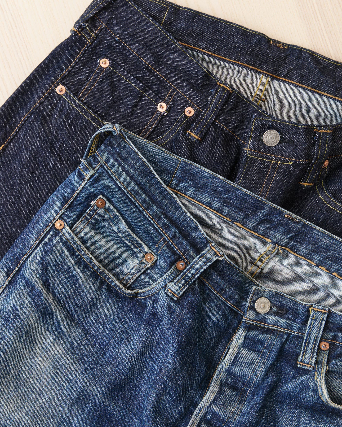 Sugar Cane & Co. SC41947A 1947 Model 14,25oz One Wash Denim