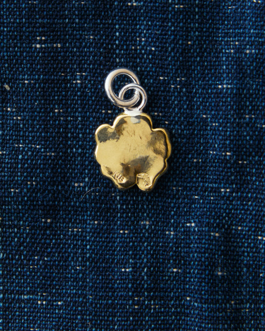 Larry Smith 18K Gold Karakusa Rose Pendant Medium NL-0182-18KYG