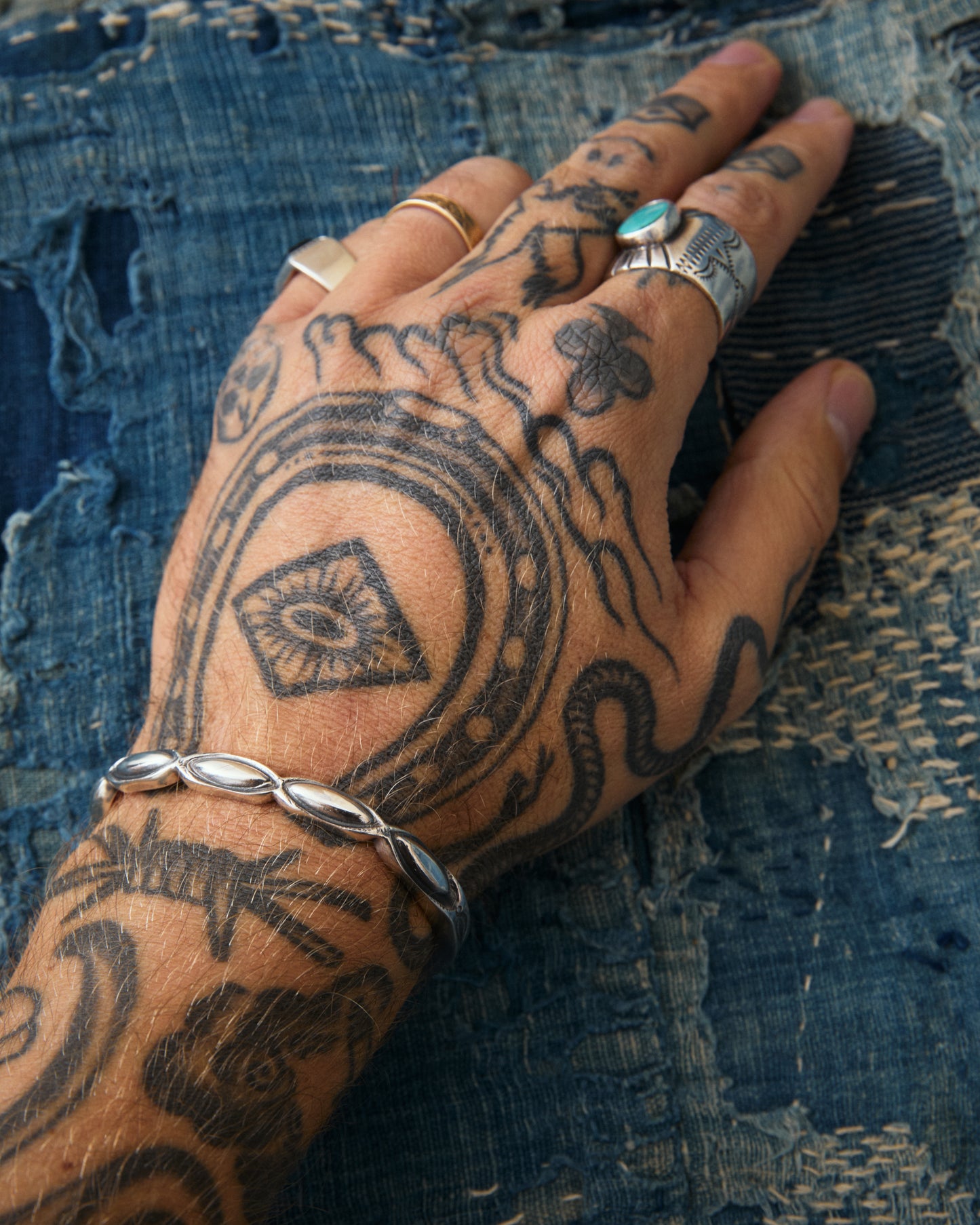 Larry Smith Square Wire Bangle BR-0166