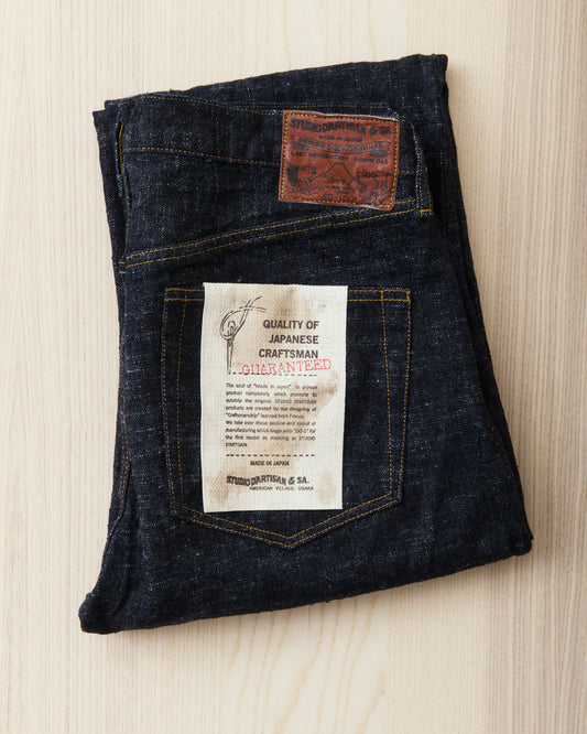 Studio D'artisan & Sa. SD-1001W GL3 Regular Straight Jeans One Wash