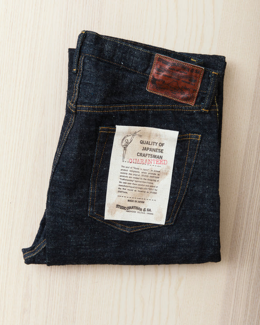 Studio D'artisan & Sa. SD-1002W GL3 Wide Straight Jeans One Wash