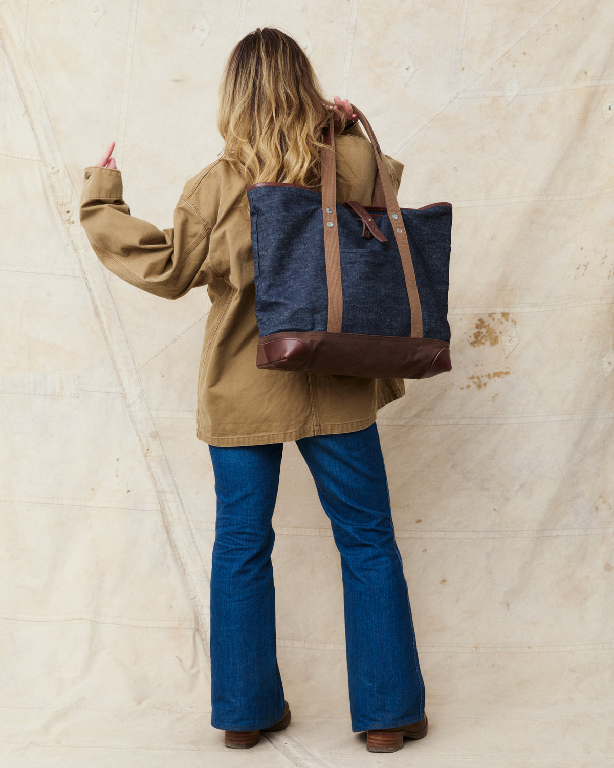 Warehouse & Co Indigo Denim 5212 Tote Bag