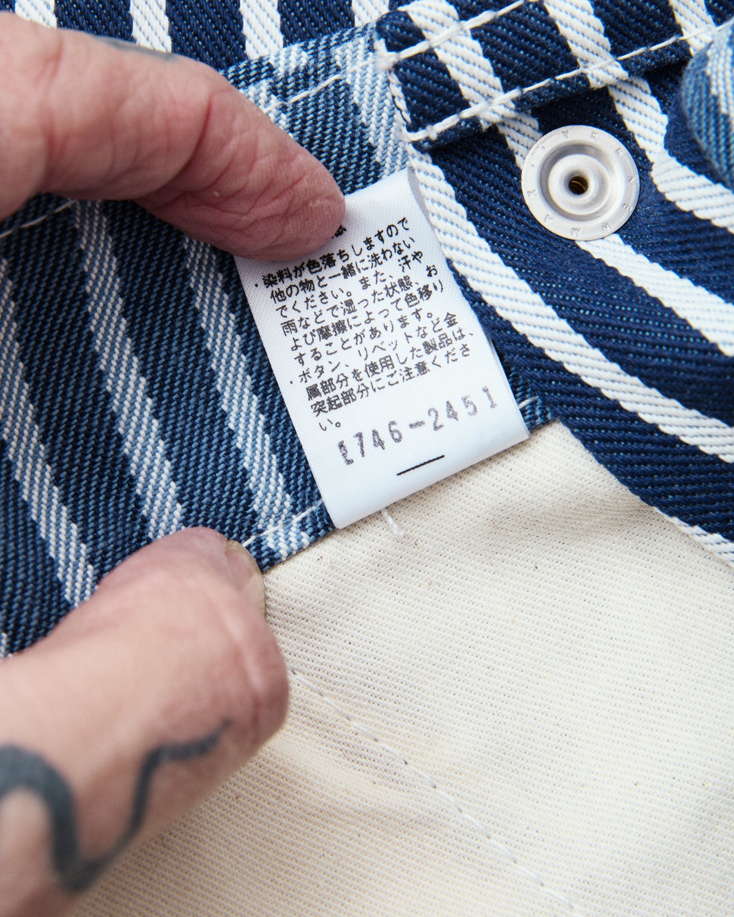 Second Hand Lee Buddy Lee Hickory Stripe Overall Made In Japan *Collectable Item* Size L