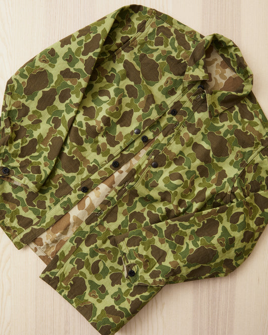 Buzz Rickson's BR15884 USMC P-44 Camo Jacket Herringbone Twill