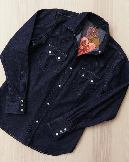 Indigofera Bowman 10oz Indigo Denim Shirt