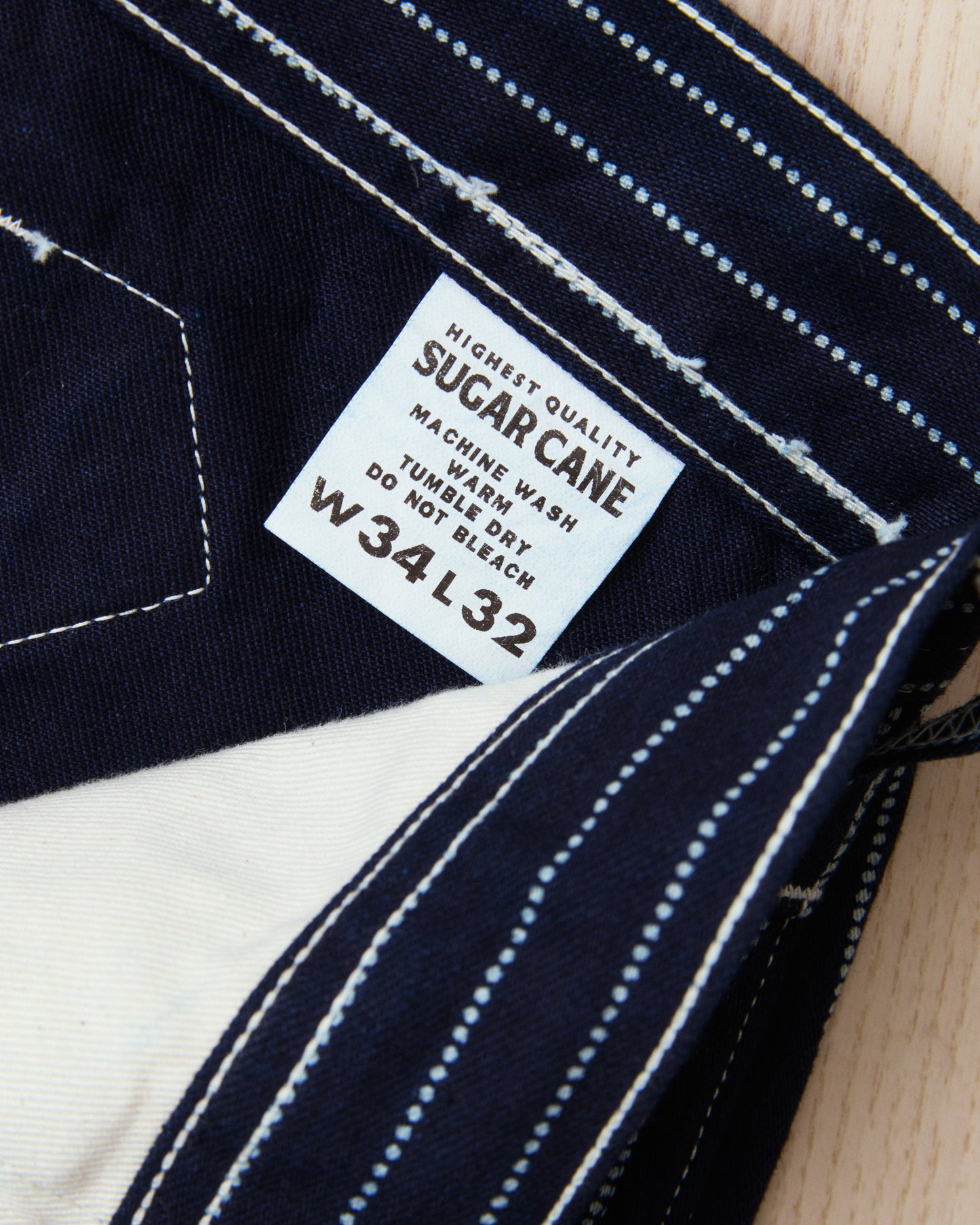 Sugar Cane & Co. Wabash Stripe Engineer Pants SC40786A