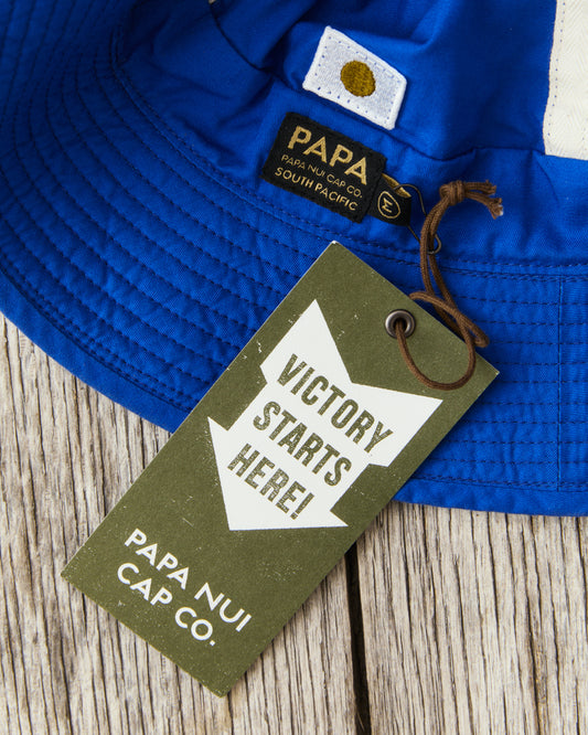 Papa Nui Cap Co. Nassau Hat Caribbean Blue