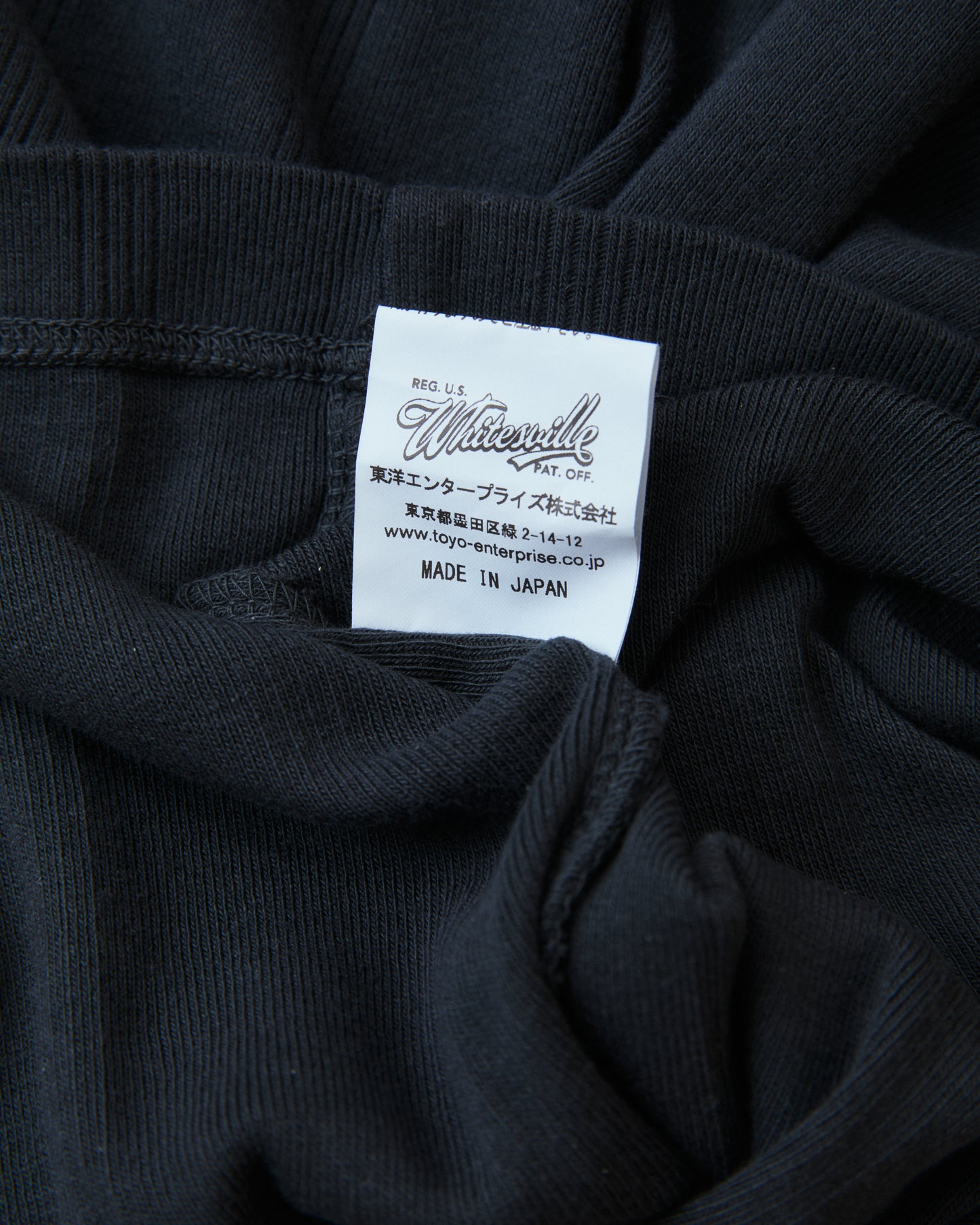 Whitesville WV79680-118 Short Sleeve Ribbed Henley Shirt Black