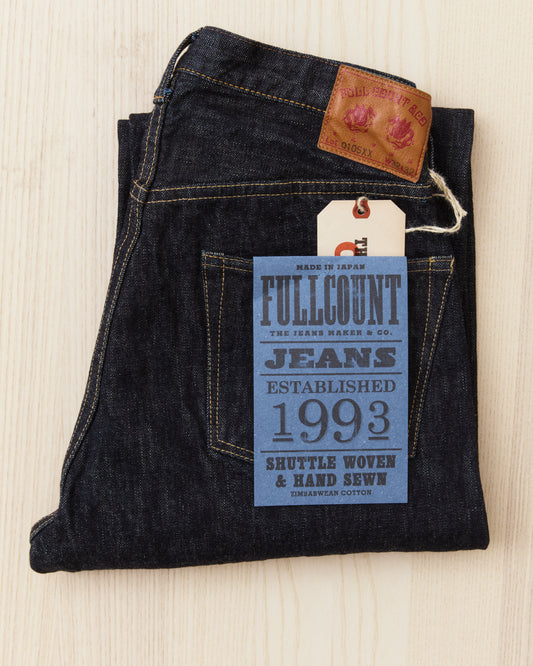 Fullcount 0105XXW 15.5oz Wide Indigo Denim