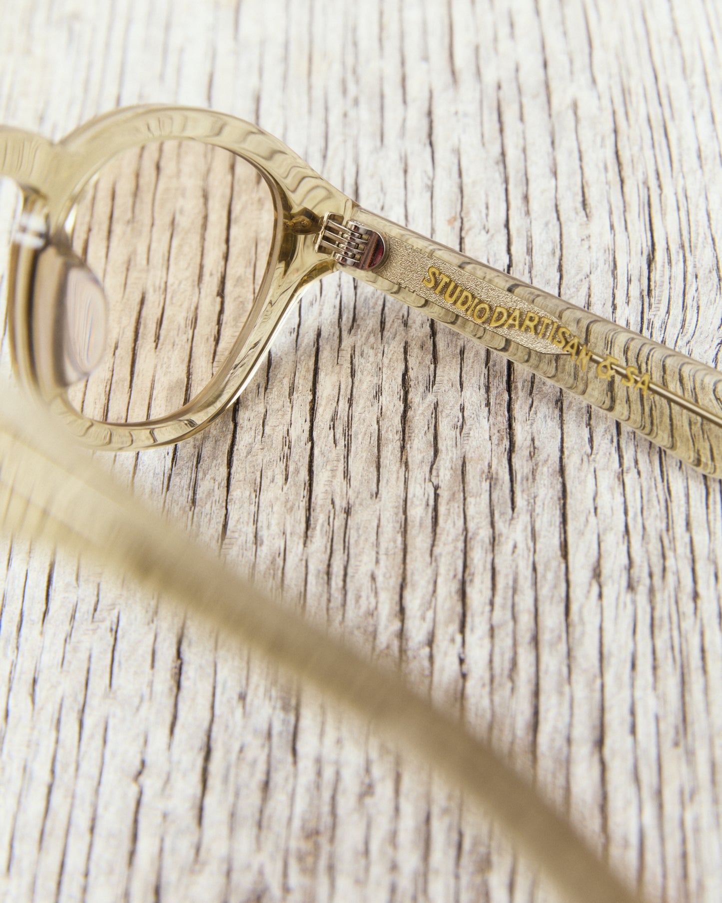 Studio D'artisan & Sa. Acetate Sunglasses Yellow 7558