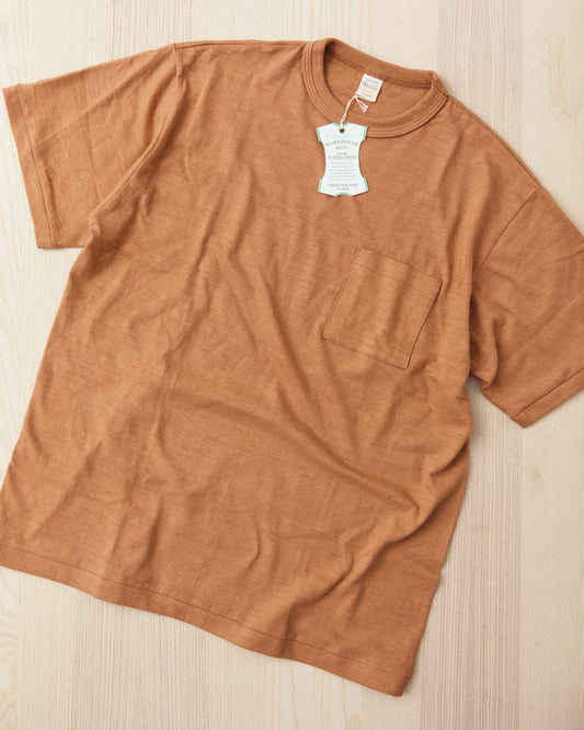 Warehouse & Co. Lot 4601 Pocket T-shirt Dark Salmon
