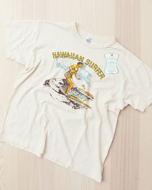 Warehouse & Co. Lot 4064 "Hawaiian Surfer" Cream T-Shirt