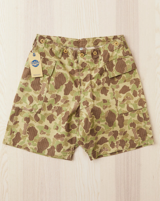 Buzz Rickson's BR52660 Herringbone Twill Camouflage Shorts