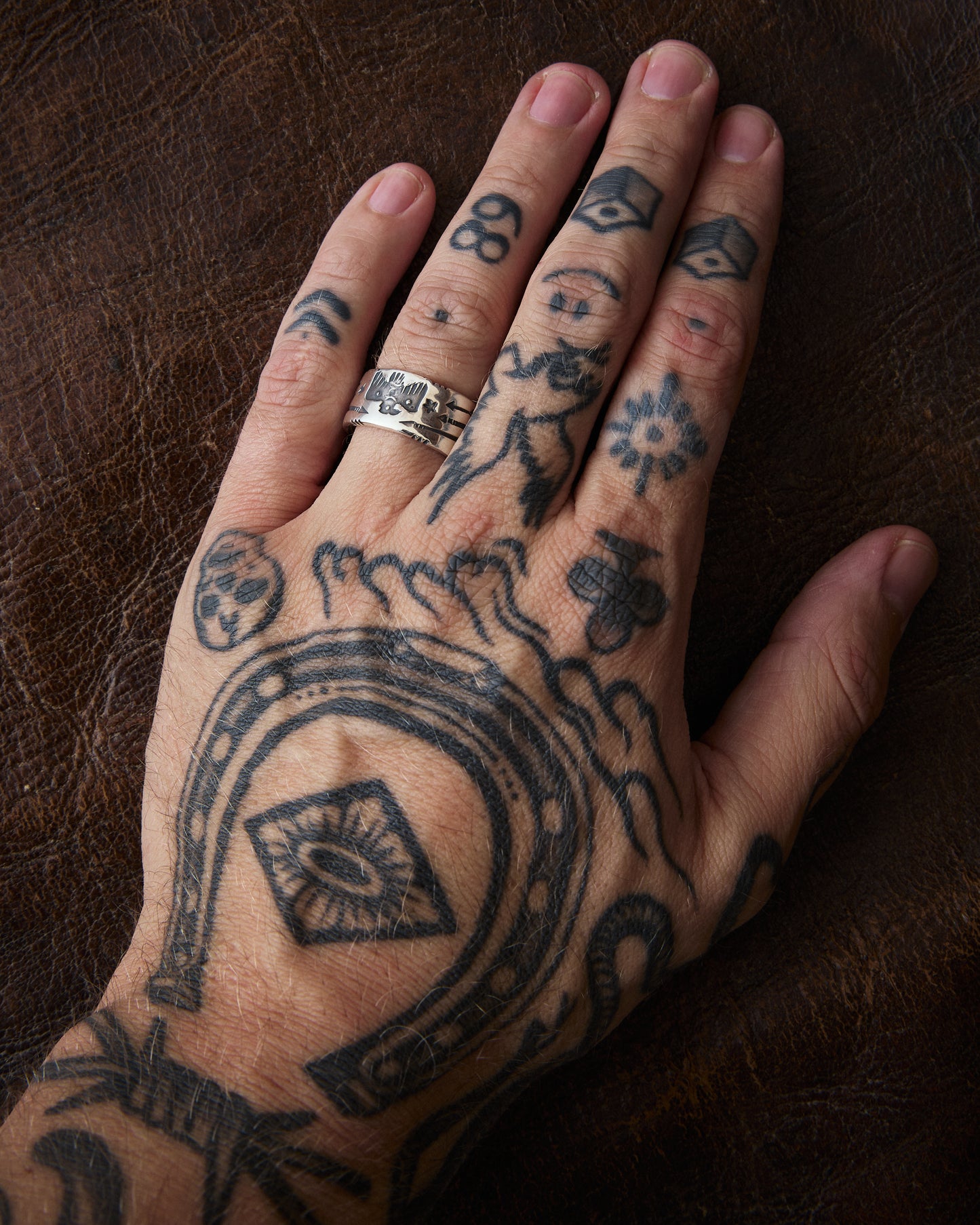 Larry Smith Thunderbird & Arrow Ring RG-0084