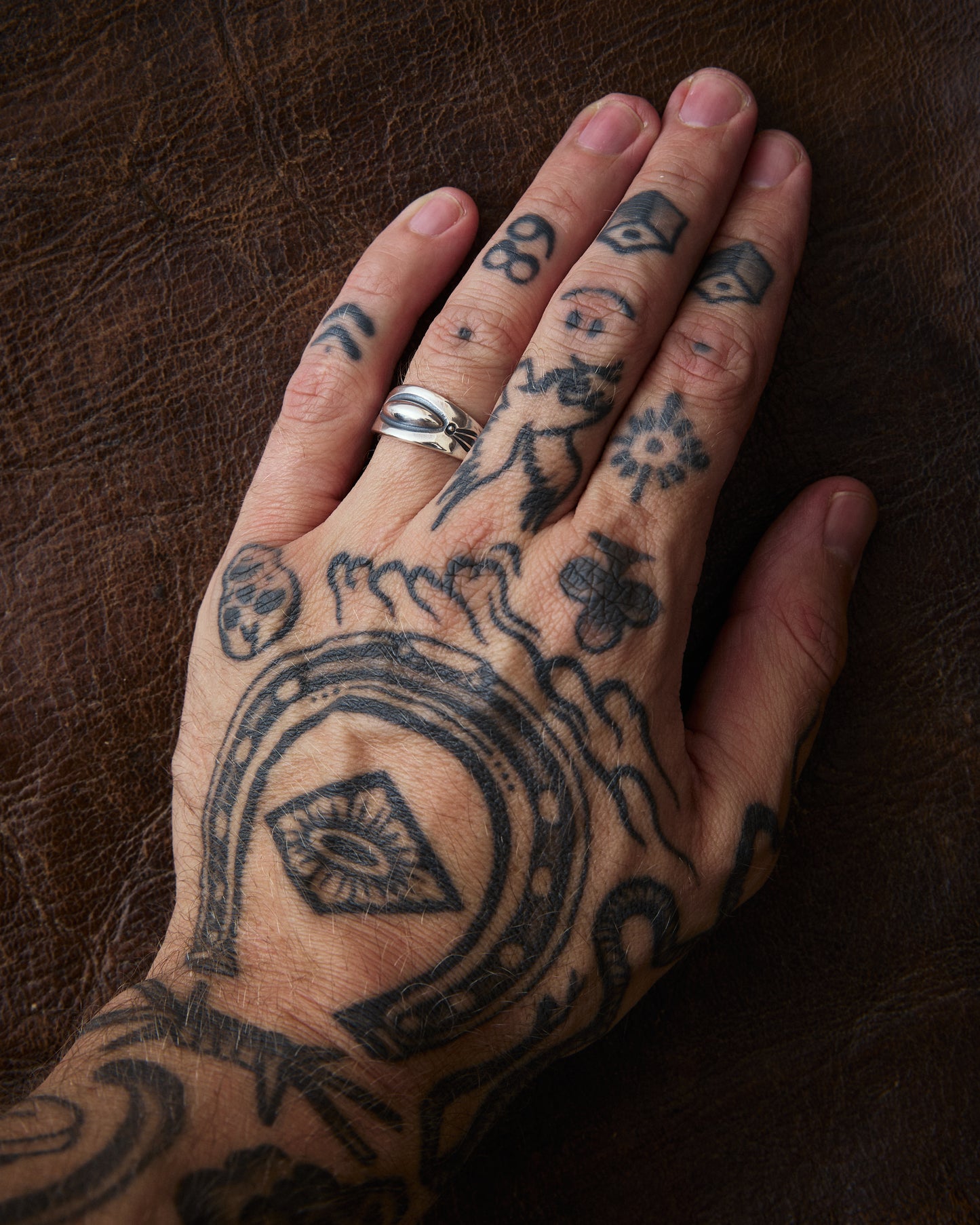 Larry Smith Repousse Ring RG-0088