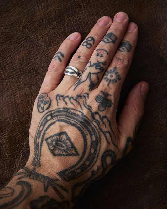Larry Smith Repousse Ring RG-0088