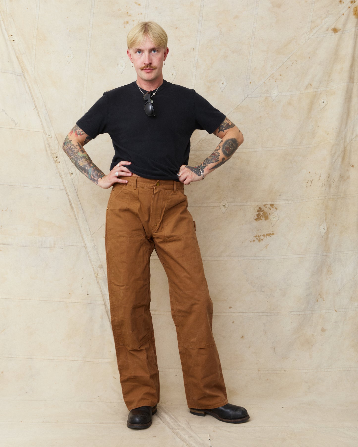 Bryceland's The Bryce-Alls Label Double Knee Pants Duck Brown