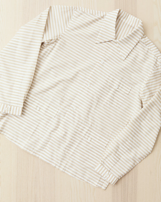 Bryceland's The Baseball Label Cabana Shirt II Yellow Stripe