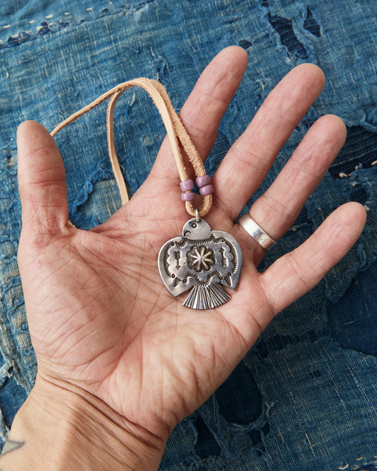 Tenable Crafts TC254 Sterling Silver Thunderbird Necklace