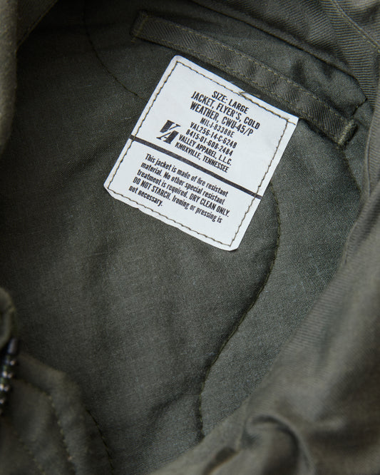Second Hand Valley Apparel CWU-45 Cold Weather Flyers Jacket L