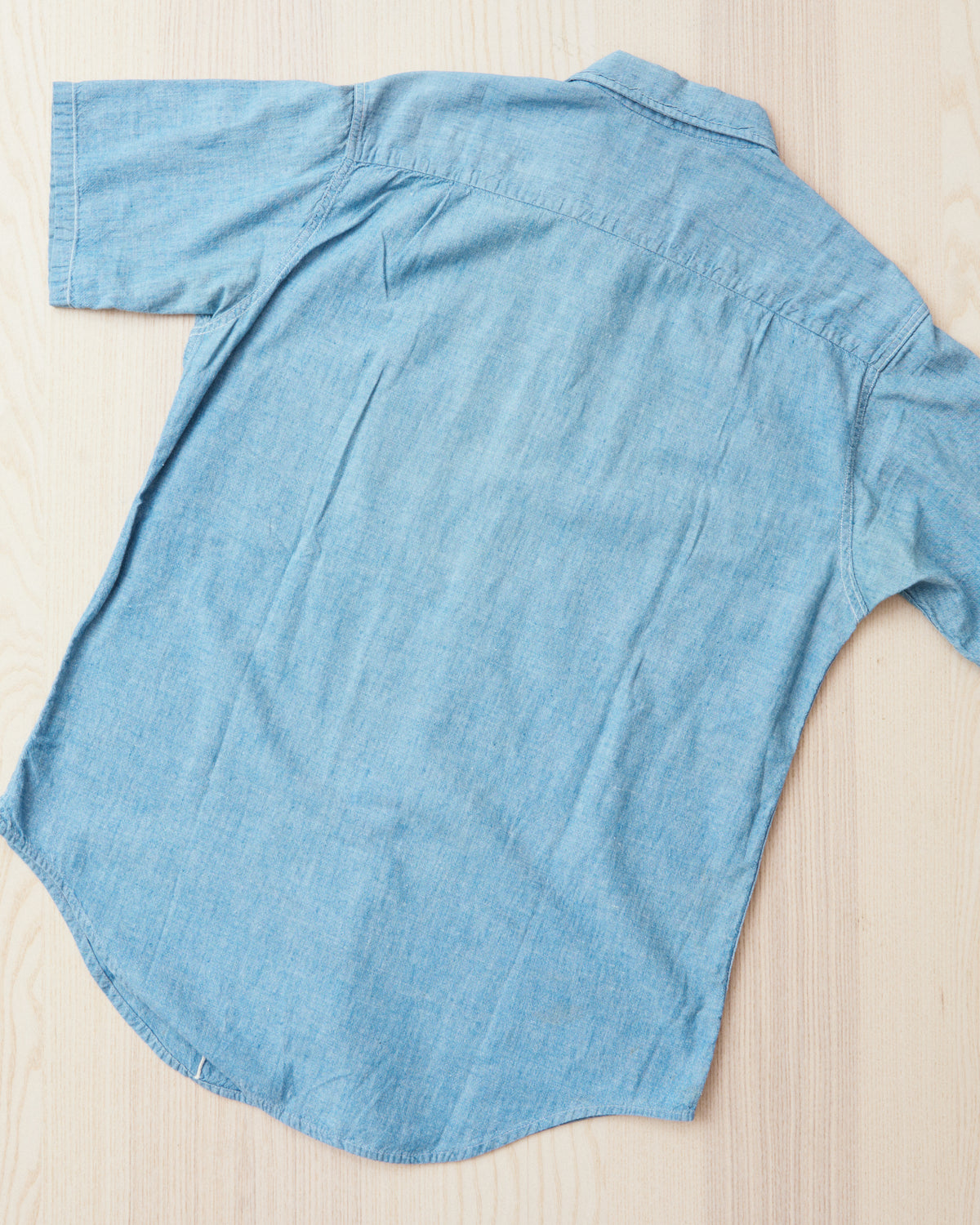 Vintage 1960's Big Mac Chambray Short Sleeve Shirt M