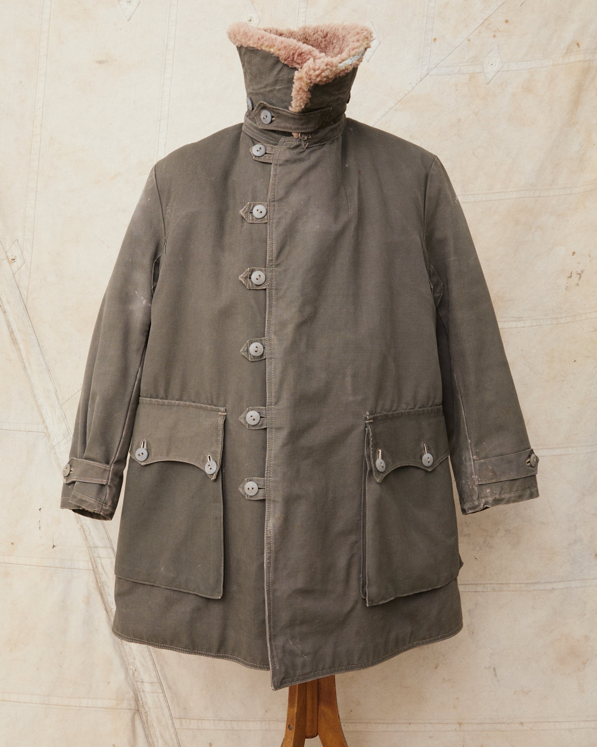 Vintage Swedish Army Survival Coat 