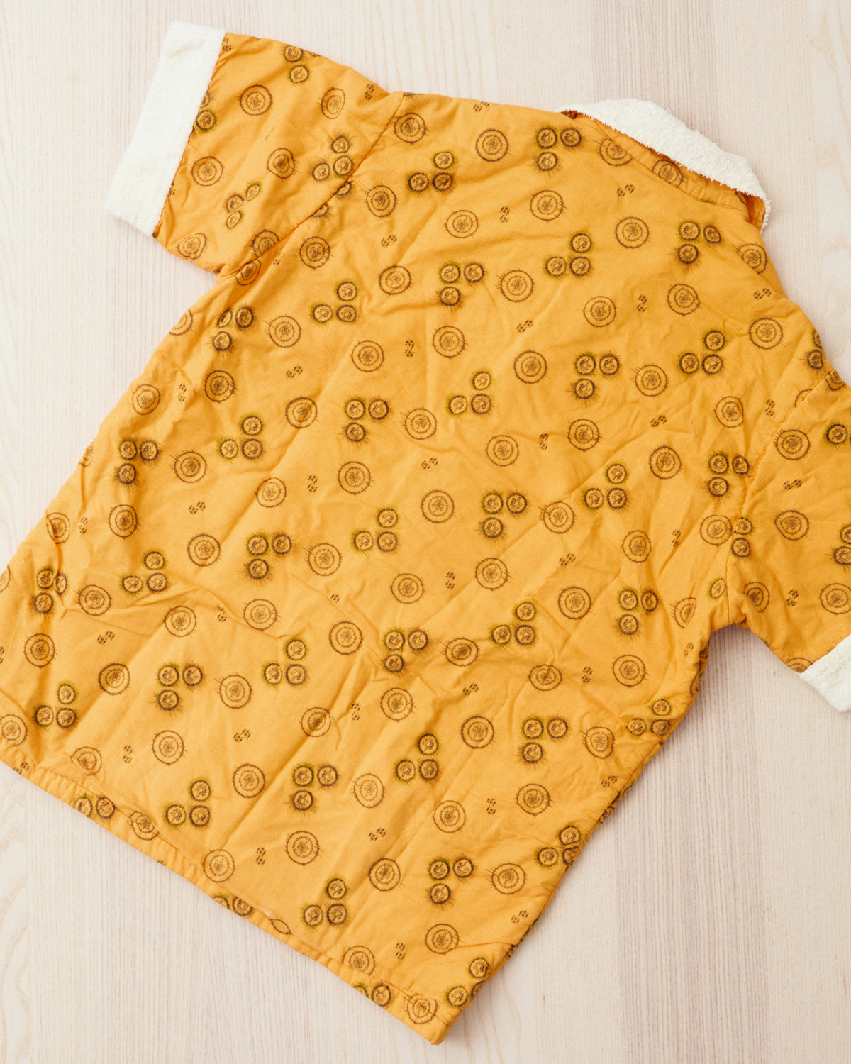 Vintage 50's Laguna Cabana Shirt Terry Cloth Lining