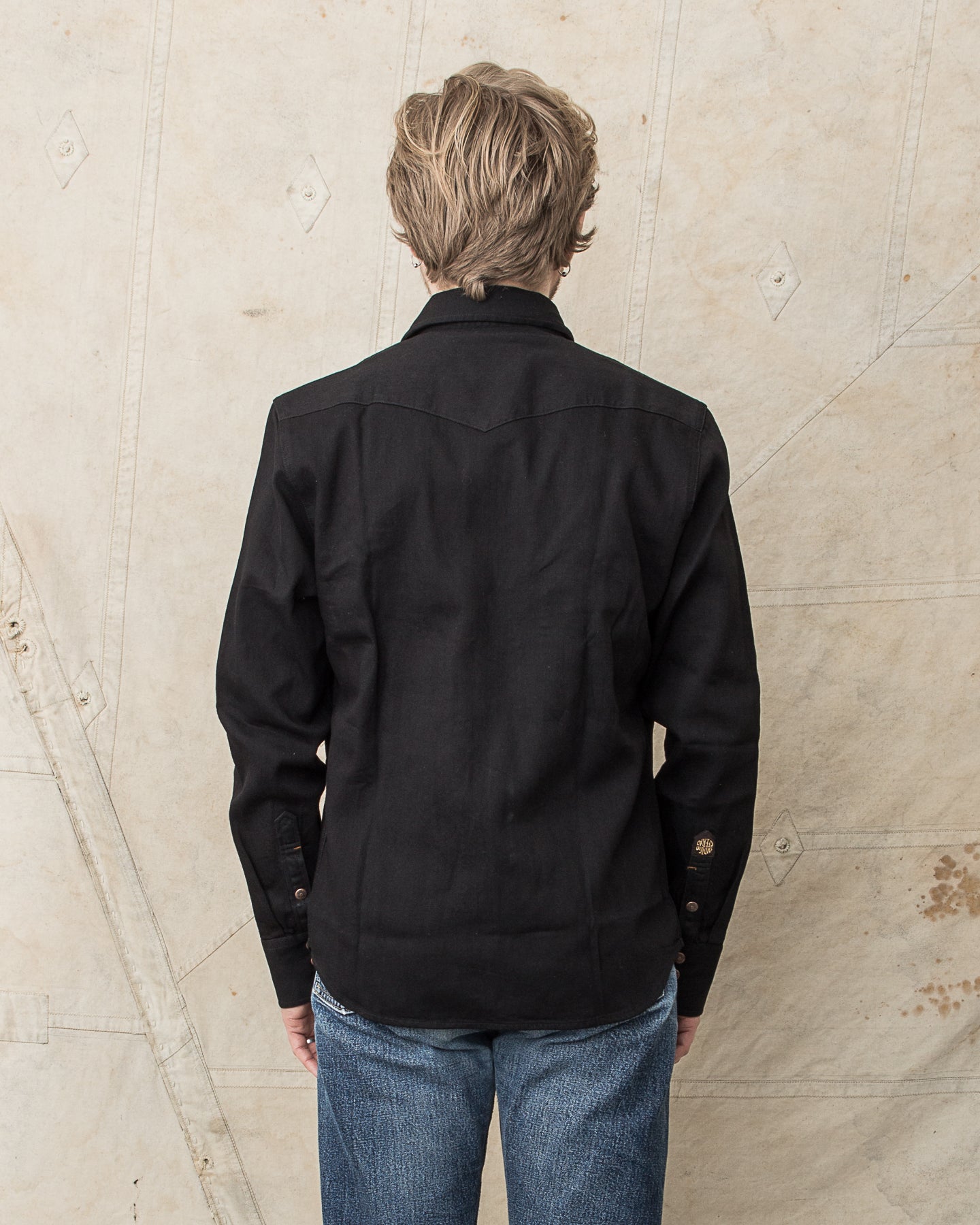 Indigofera Ryman Shirt Petaca Black Denim Rinsed