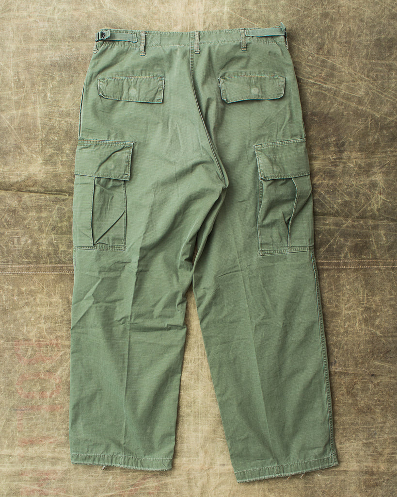 VINTAGE us army Jungle fatigue pants - パンツ