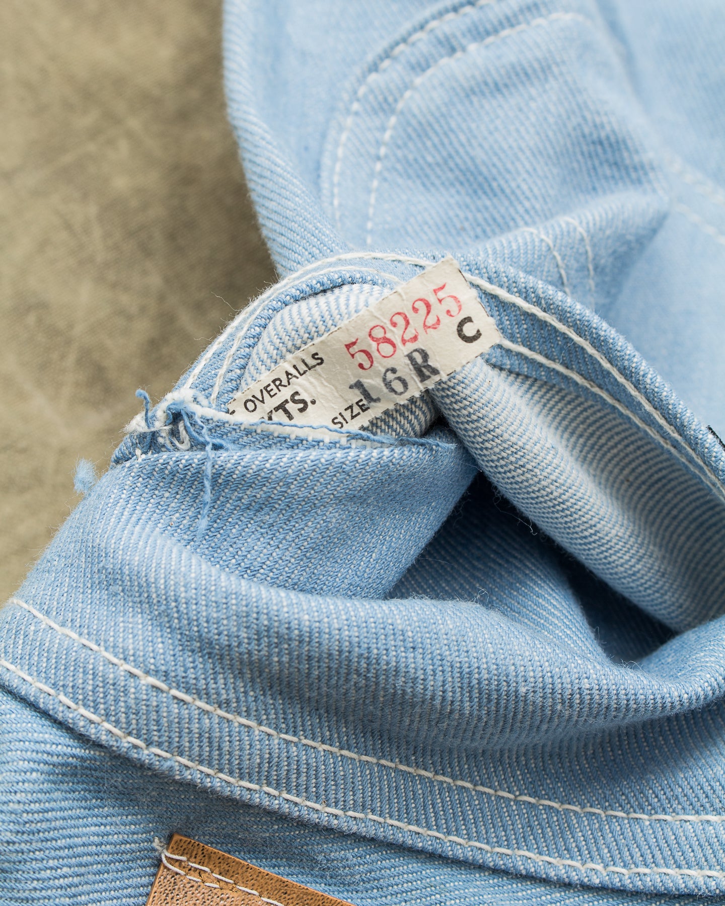 Vintage Deadstock Bright Blue 60's Lee Riders Jeans Youth Size 14
