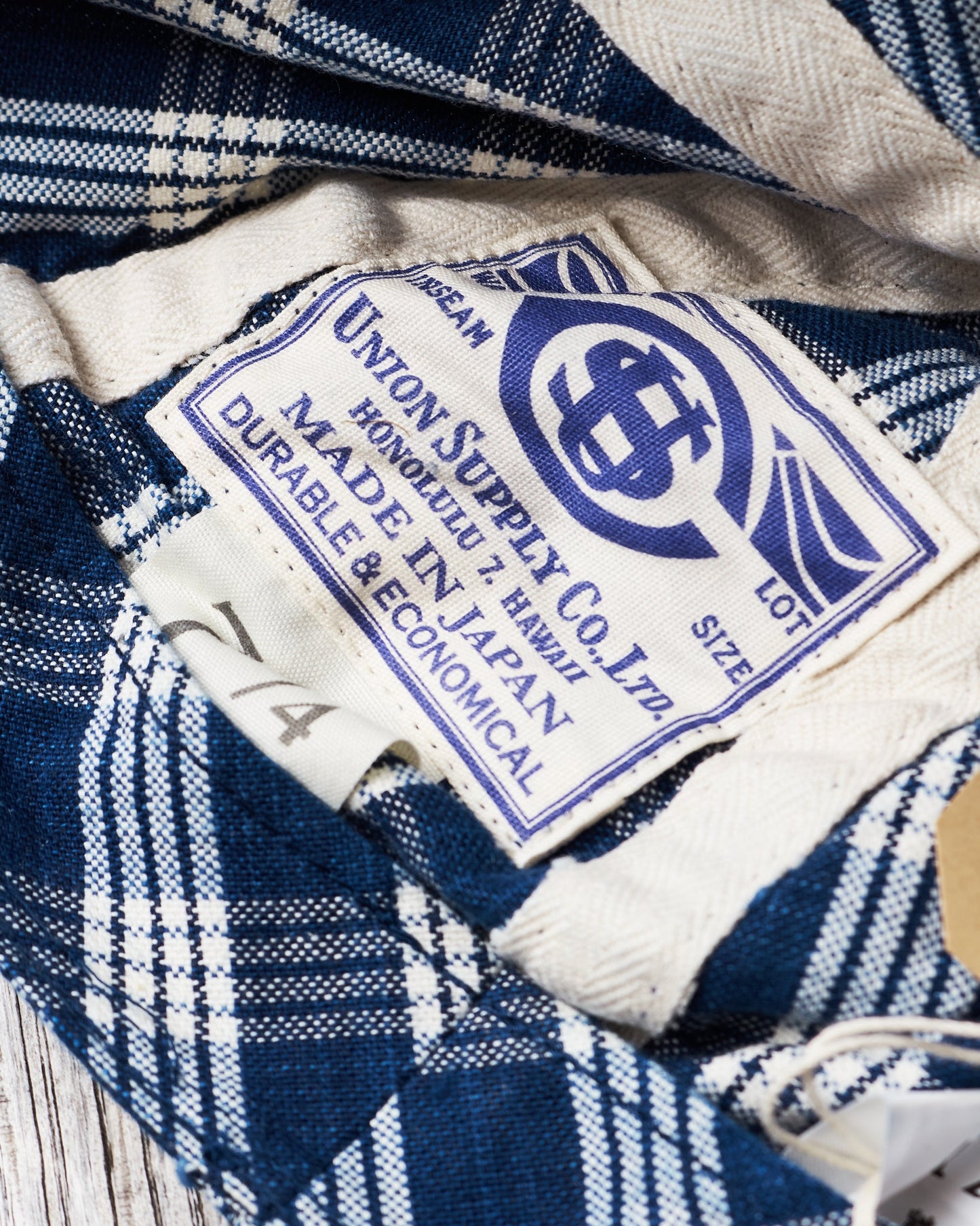 Sun Surf Union Supply Palaka Check Cap US02697