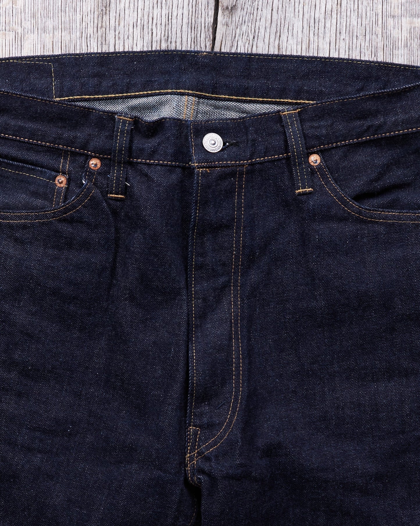Sugar Cane & Co. 1955Z Model 14 oz One Wash Denim SC42955A