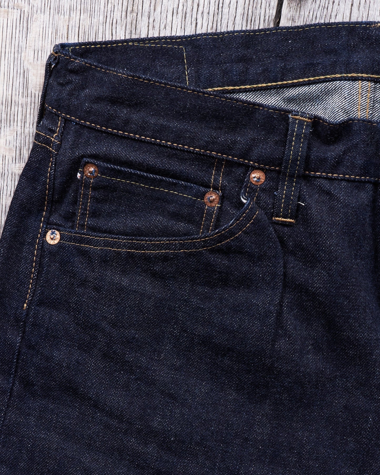 Sugar Cane & Co. 1955Z Model 14 oz One Wash Denim SC42955A