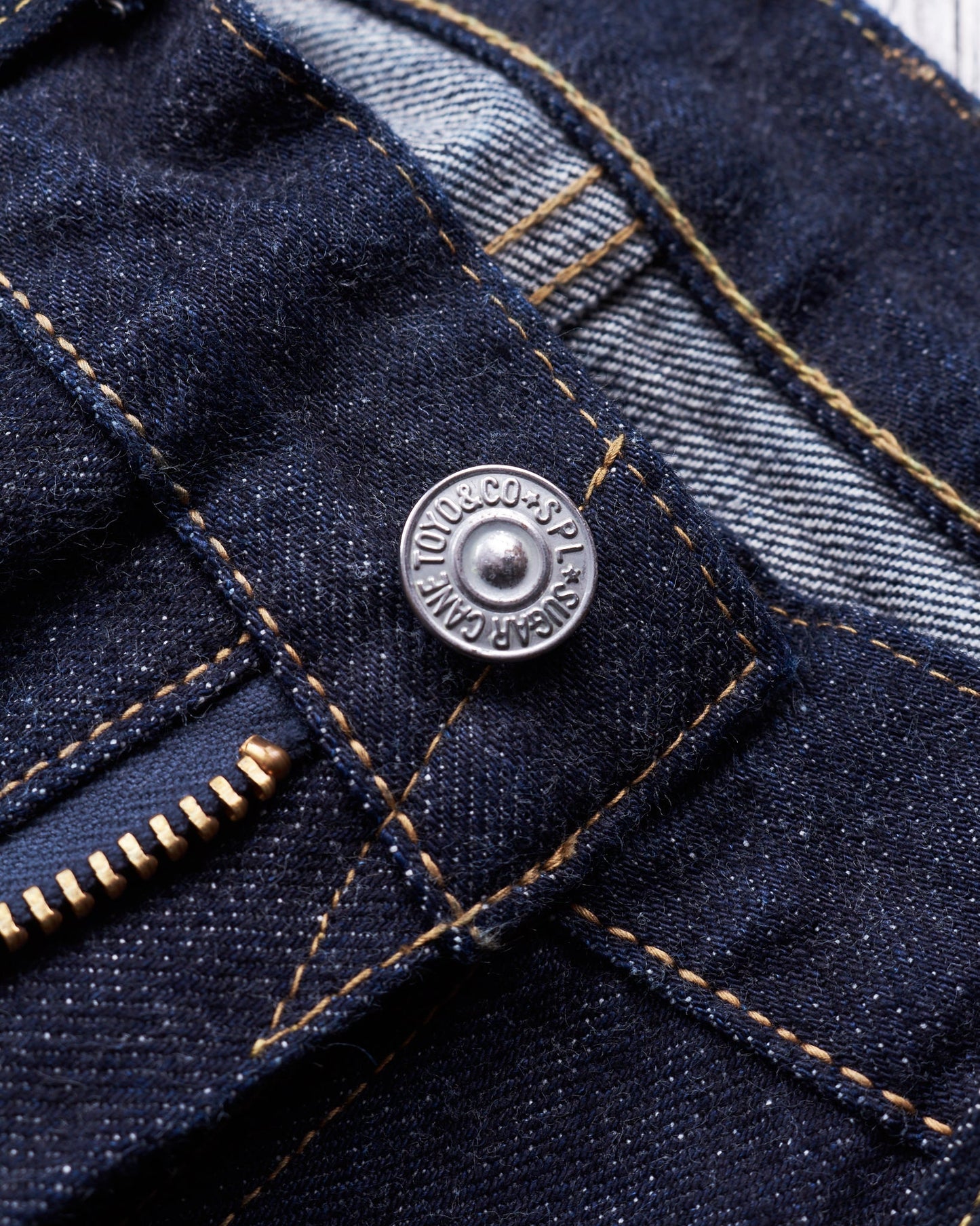 Sugar Cane & Co. 1955Z Model 14 oz One Wash Denim SC42955A