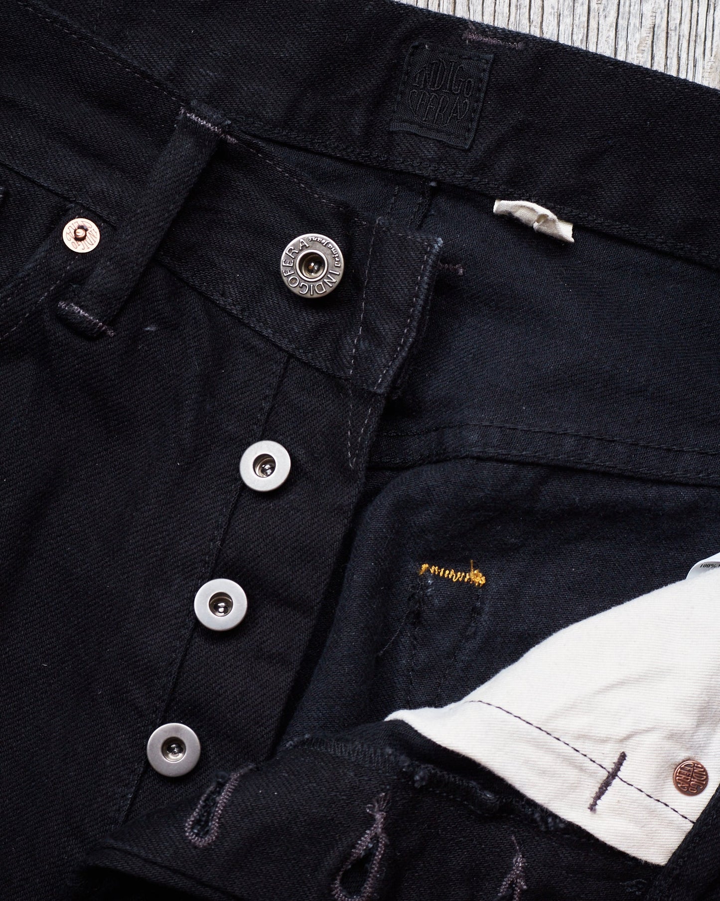 Indigofera Kirk Jeans Gunpowder Rinsed
