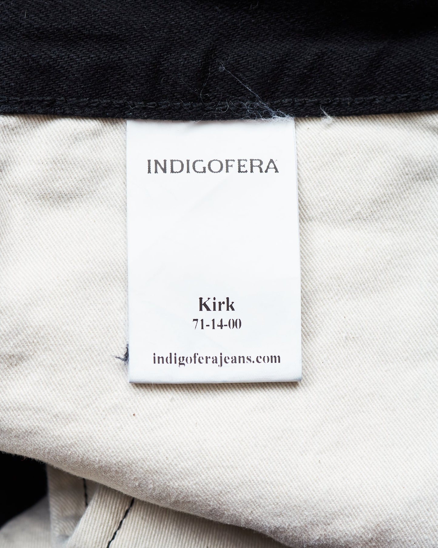 Indigofera Kirk Jeans Gunpowder Rinsed