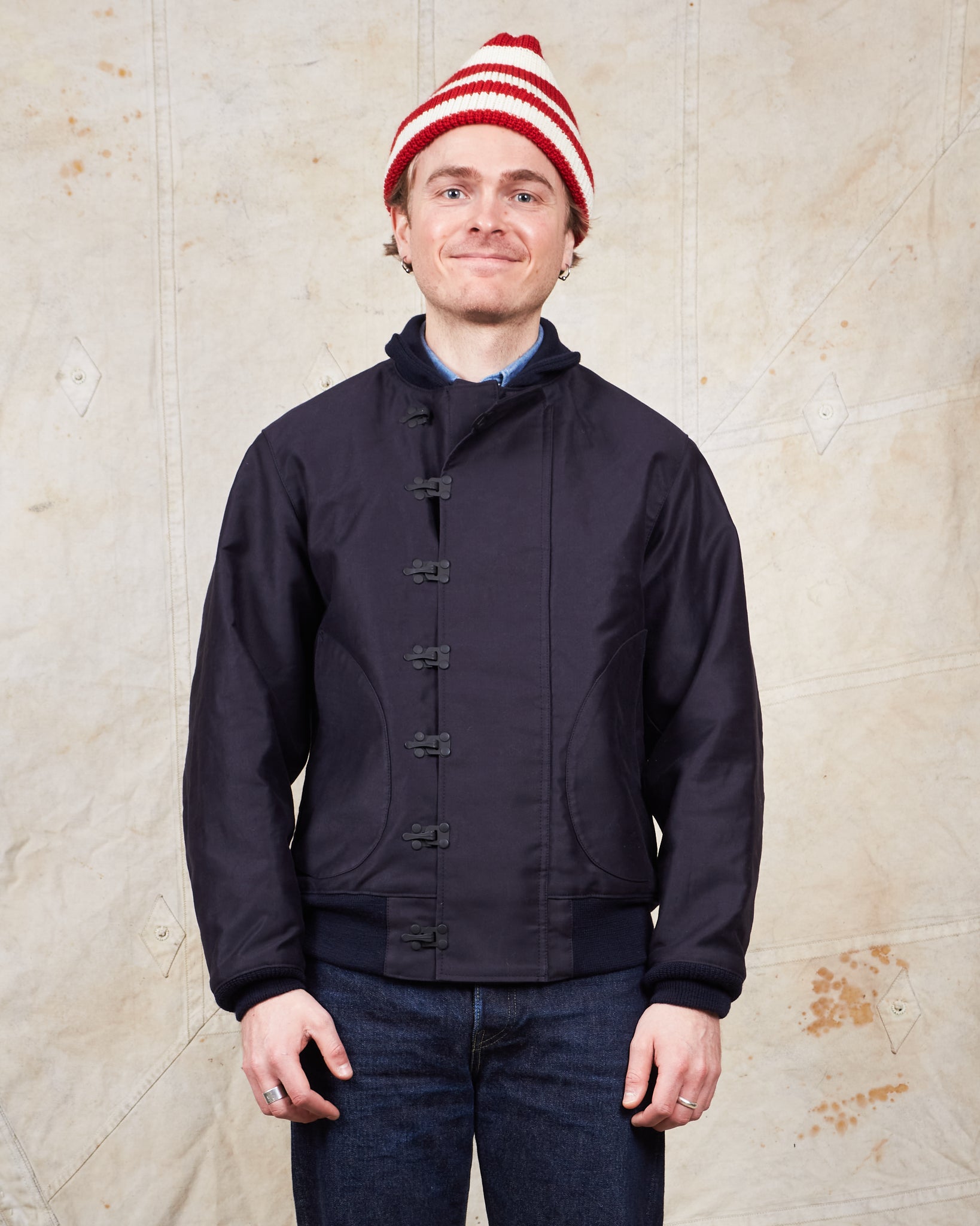 Buzz Rickson's Navy Deck Hook Jacket Navy BR13580 – Second