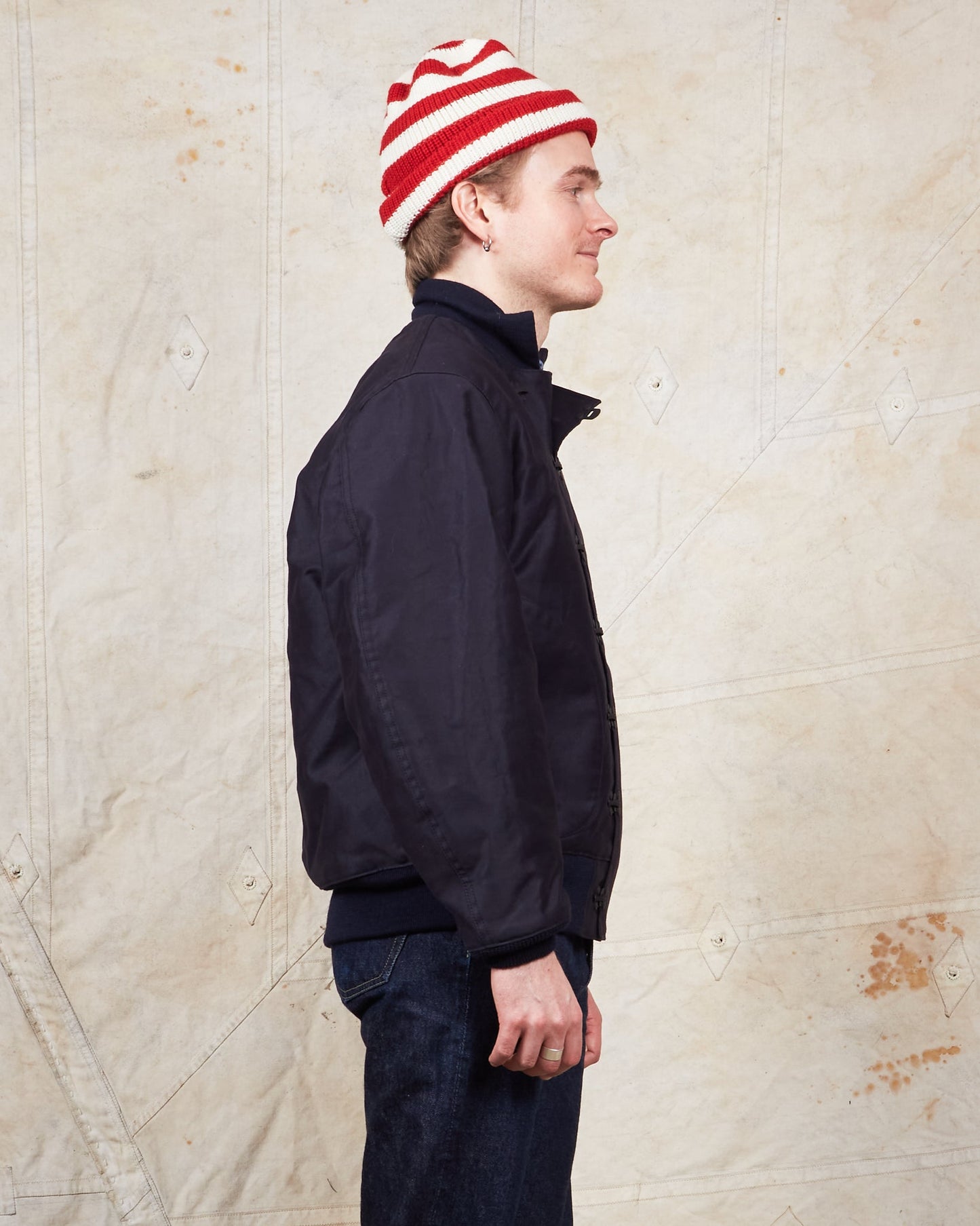 Buzz Rickson's U.S. Navy Deck Hook Jacket Navy BR13580