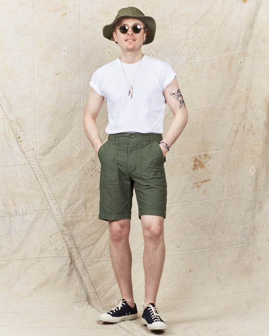 OrSlow Fatigue Shorts Green