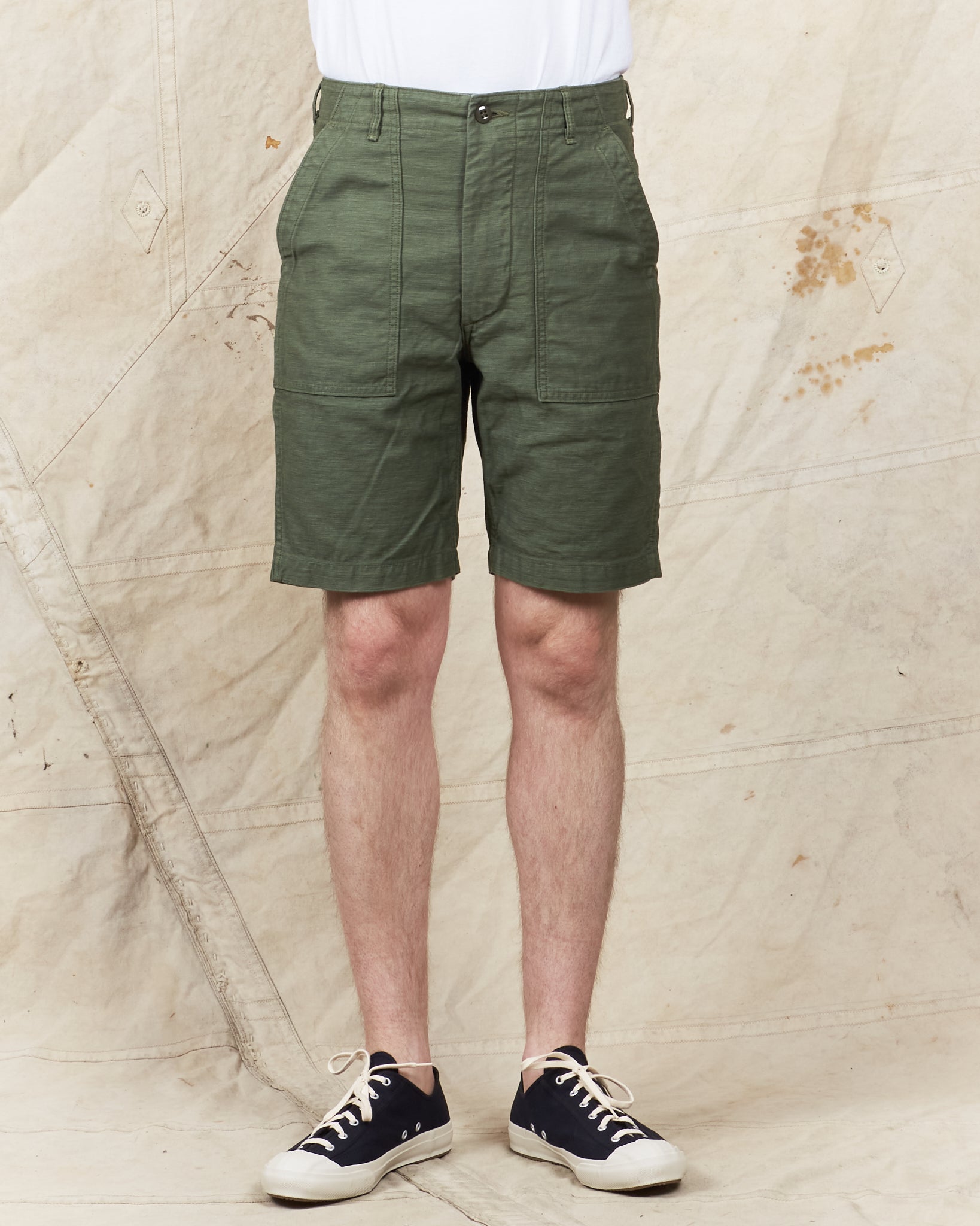 OrSlow Fatigue Shorts Green – Second Sunrise