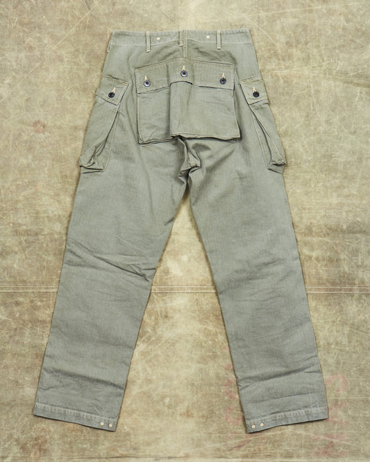 Second Hand Buzz Rickson's USMC P-44 HBT Twill "Monkey" Pants