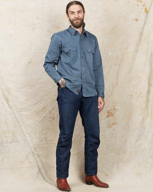 Indigofera Alamo Shirt Cloudburst