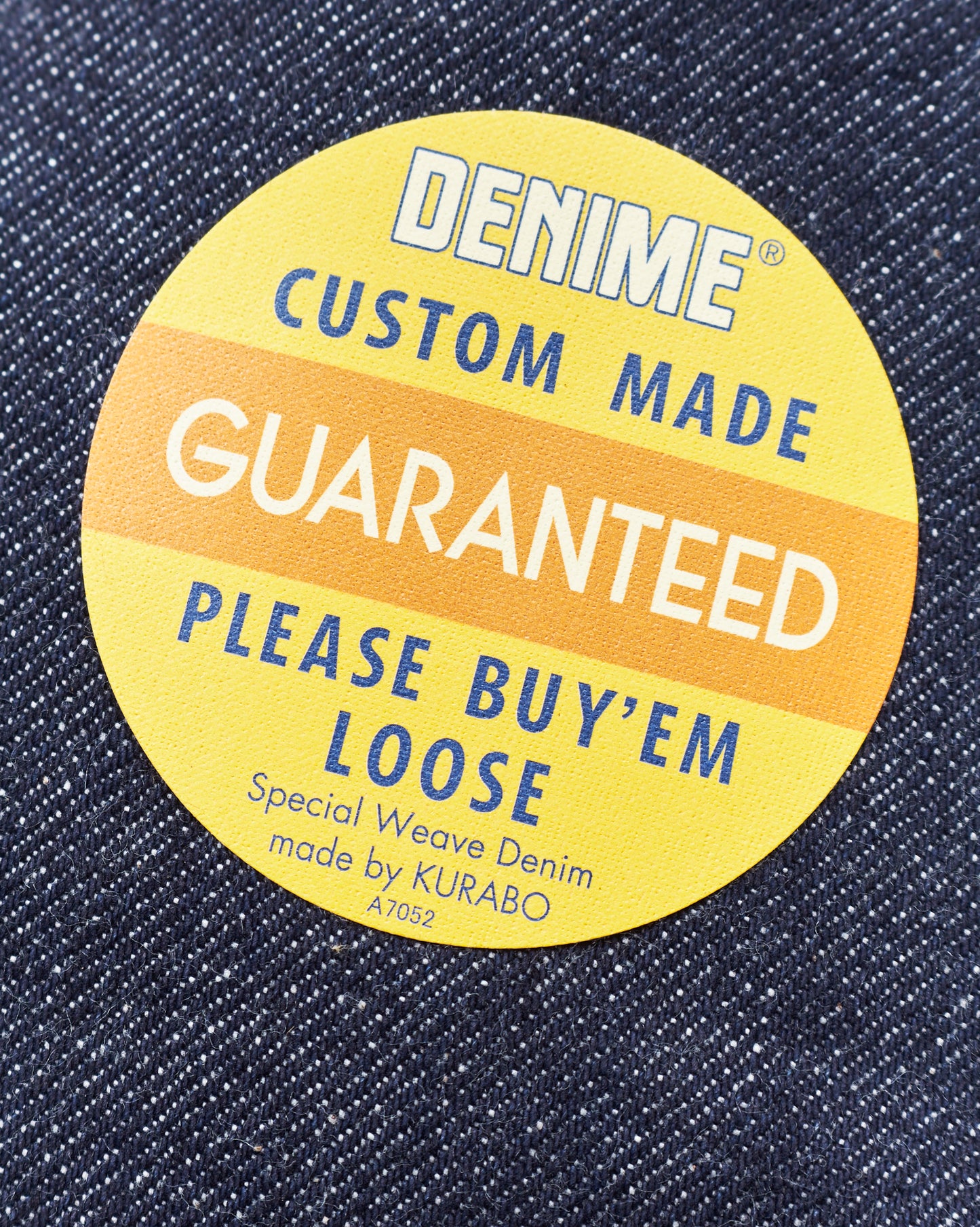 Denime by Warehouse & Co Lot 220A Offset XX Model Jeans Non Wash