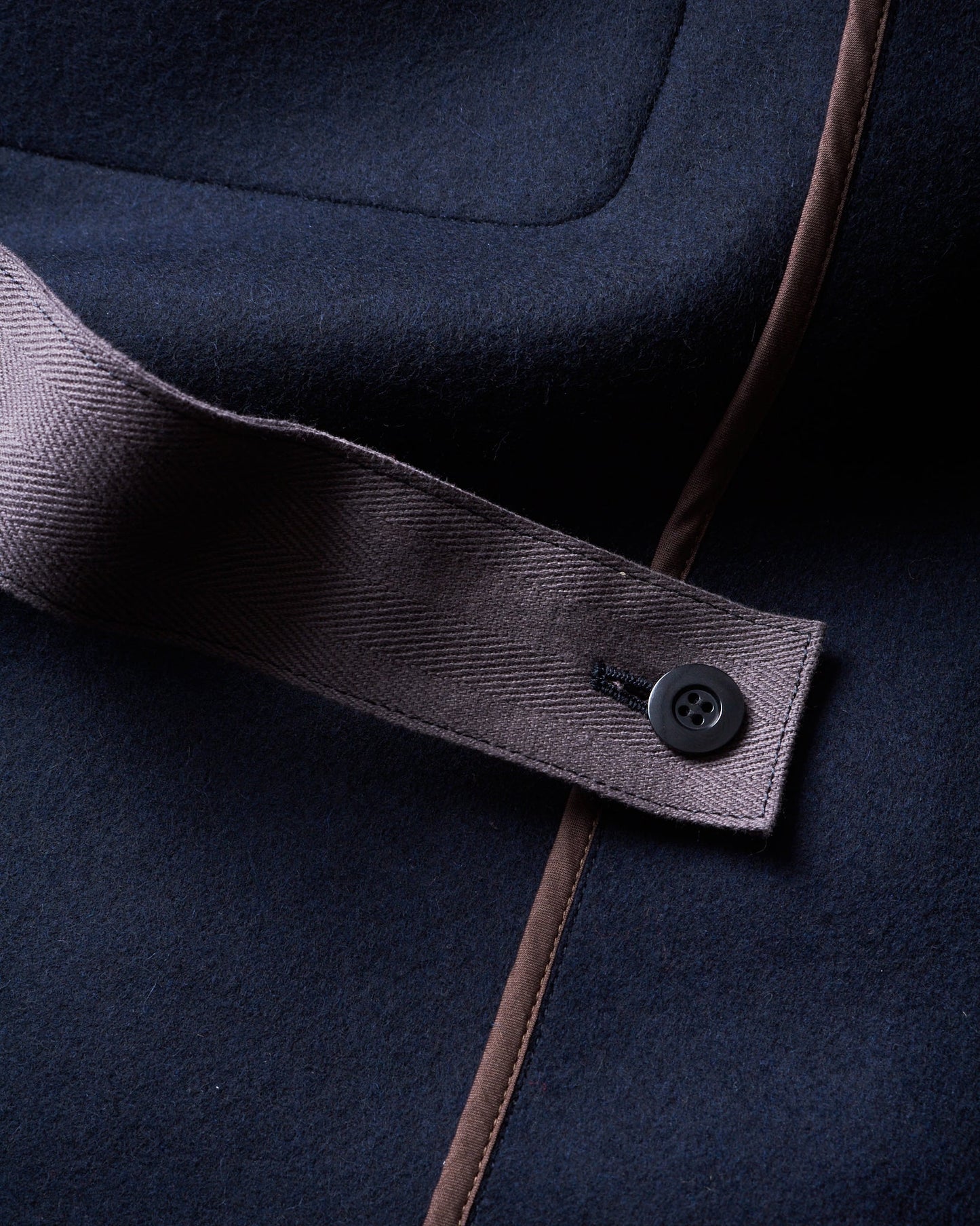 Buzz Rickson's Wool Duffle Coat Navy BR15164