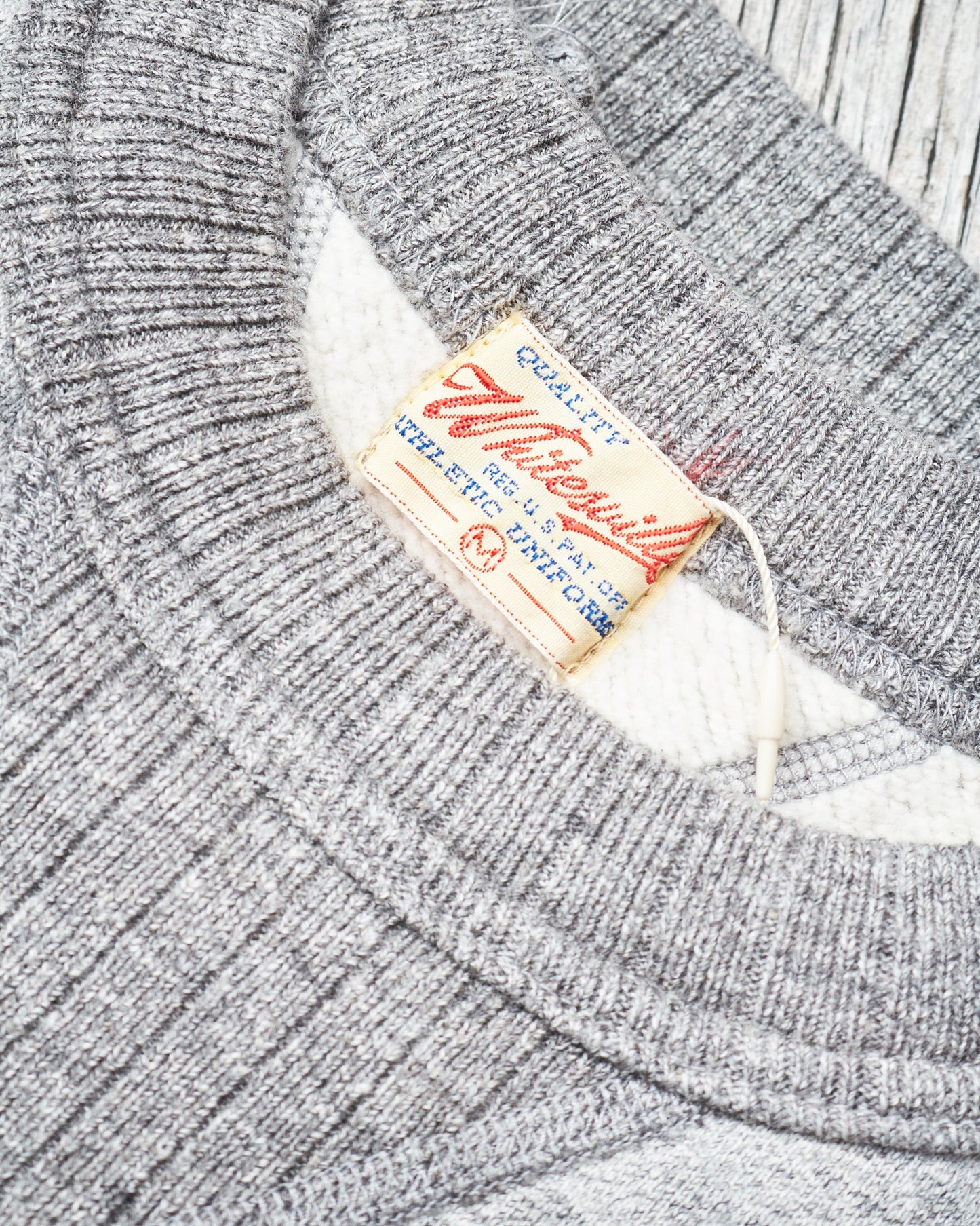 Whitesville Heavyweight Loop-Wheeled Sweatshirt Grey WV67728