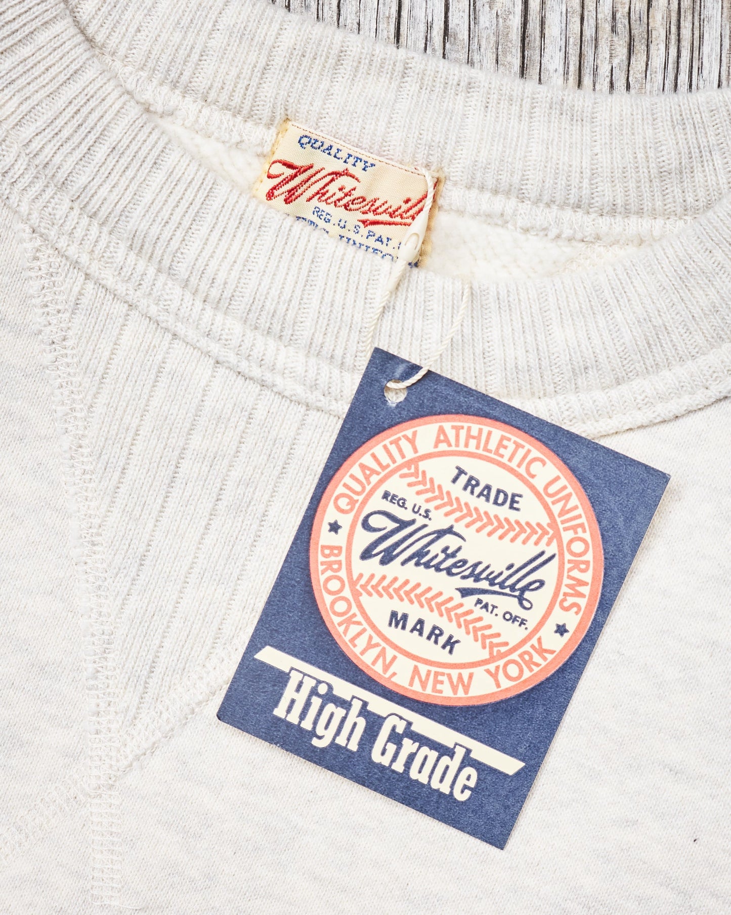 Whitesville Heavyweight Loop-Wheeled Sweatshirt Oatmeal WV67728