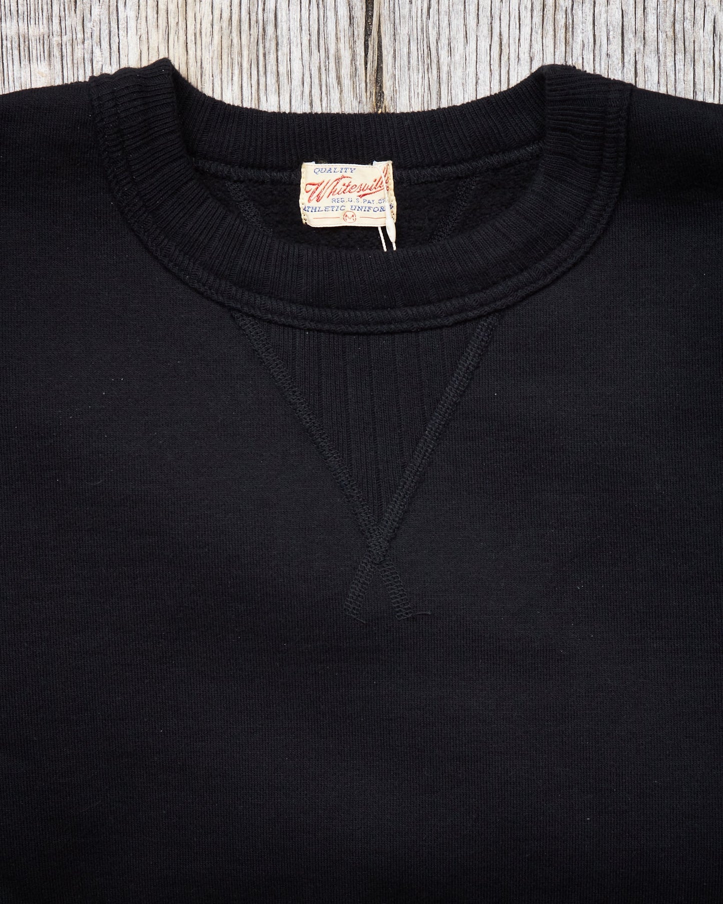 Whitesville Heavyweight Loop-Wheeled Sweatshirt Black WV67728