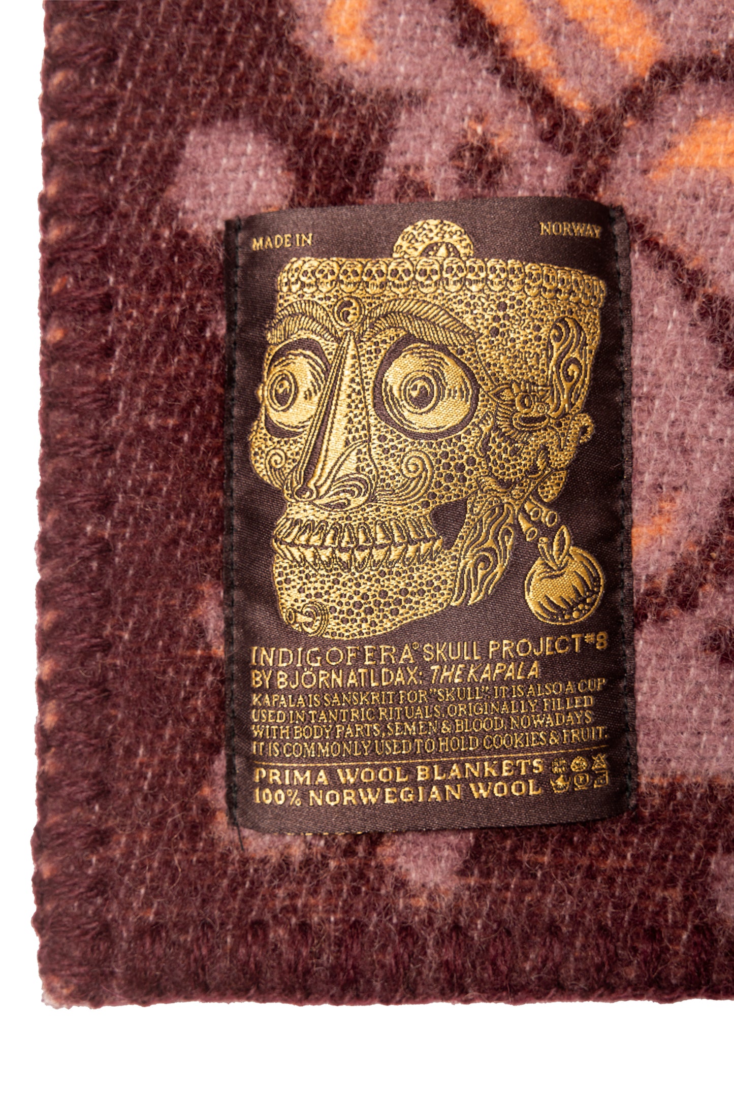 Indigofera x Björn Atldax 10 Skull Blankets - Kapala No. 8